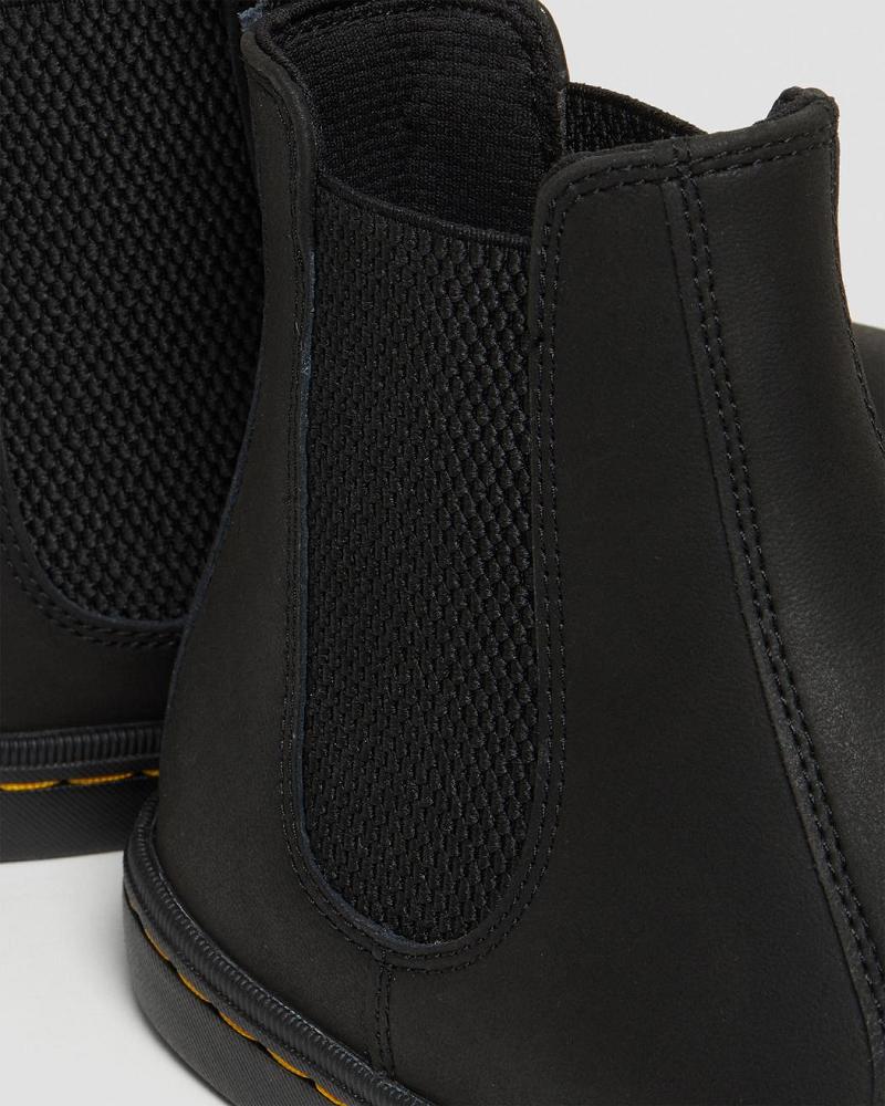Dr Martens Makela Lær Vanlige Fritidsstøvler Dame Svarte | Norge 677SGL
